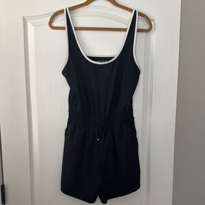 Abercrombie Atheltic Sleeveless Romper with White Trim